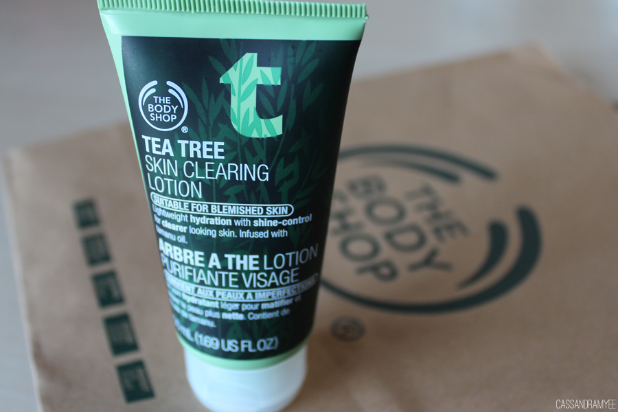 BODY SHOP TEA TREE SKINCARE RANGE HAUL 3 SKIN CLEARING LOTION