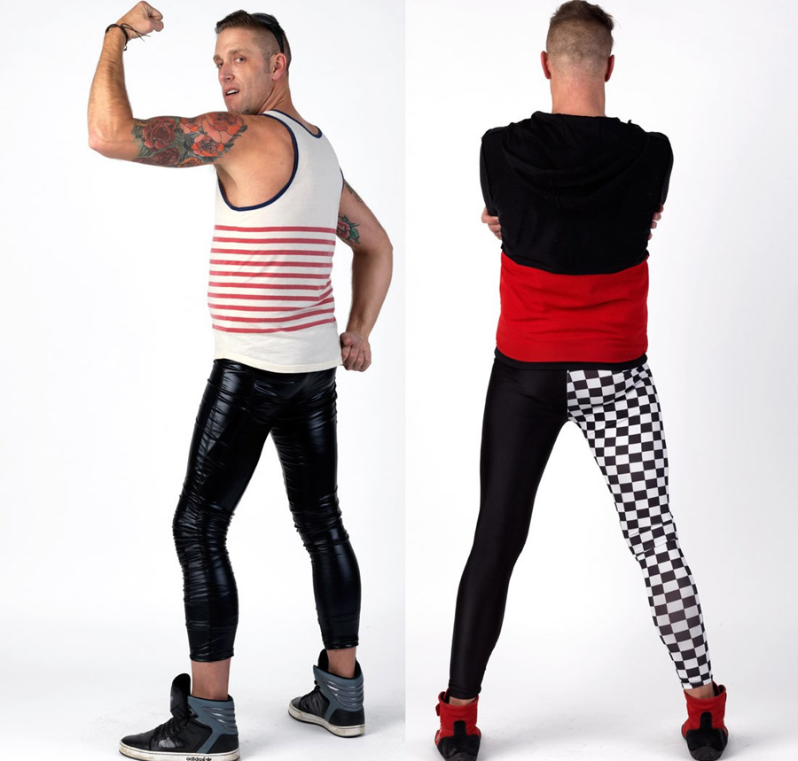 Meggings_Man_-black-checkered